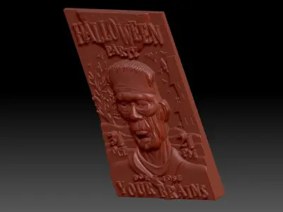 halloween party 3D print model