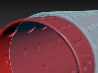 Inverted Magnetic Frictionless Axle and Bearing Kit - Concept 3D print model