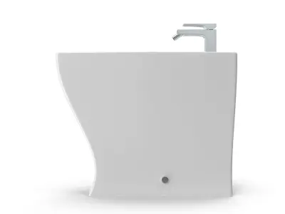 Artcream Jazz Bidet Low-poly 3D model