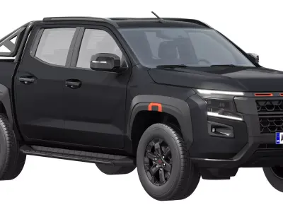 Nissan Navara PRO-4X 2026 3D model