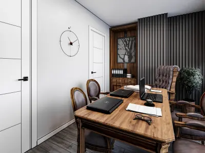 Law Office Design 3D model