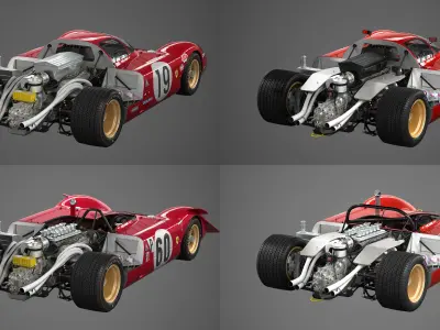 Ferrari 312P Pack Collection Bundle