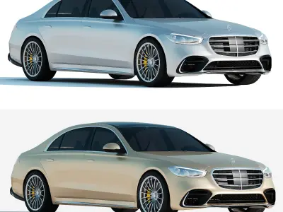 Mercedes-Benz S63 E Performance 3D model