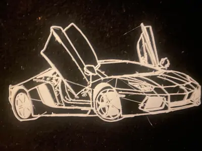 coche deportivo  3D model