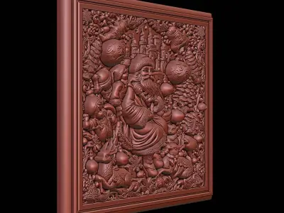 3d printable Christmas for ornament 3D print model 3D print model