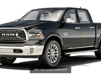 Collection of RAM pickups 3D Model Pack