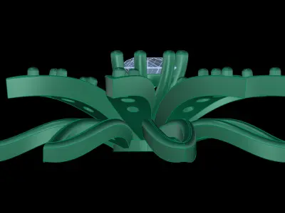 light weight Earring-23 3D print model