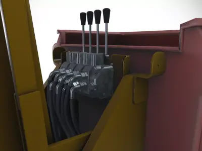 Man lift Vehicle 3D model