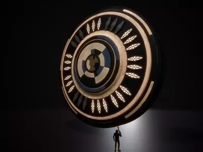 building 12b Low-poly 3D model