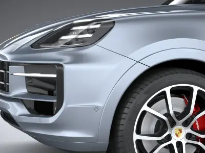 Porsche Cayenne S 2024 3D model