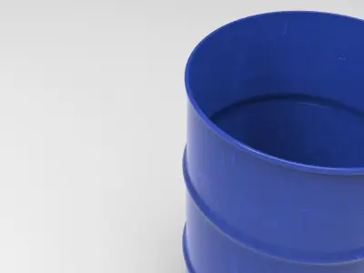 Tota Barrel Low-poly 3D model