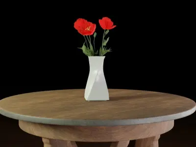 small table Free 3D model buy