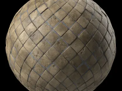 Pavement Materials 61- Sbsar Pbr 4k Seamless Texture