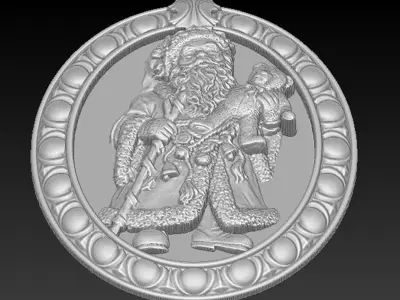 Merry Christmas 3D Model 3D print model