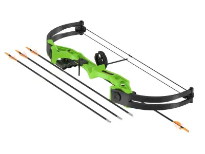 Generic Bow and Arrow 3D model