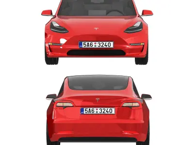 Tesla Model 3 Performance 3D model