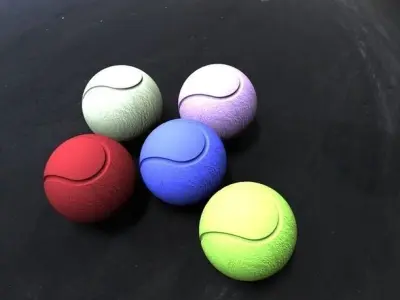 Tennis Ball Free 3D model get