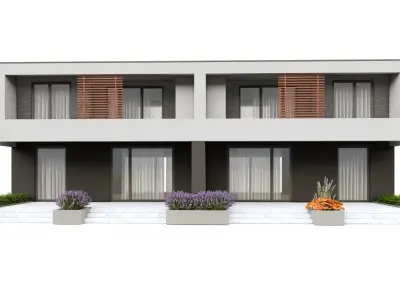 HOUSE 22 EXTERIOR 3D model Low-poly 3D model