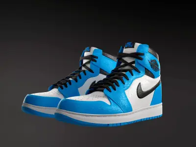 Nike Air Jordan 3D model