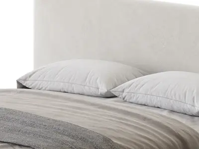 Minimalist Bed 3D model