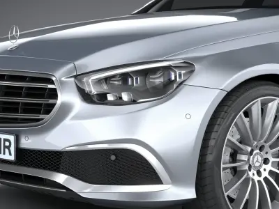 Mercedes E-Class Sedan 2021 3D model