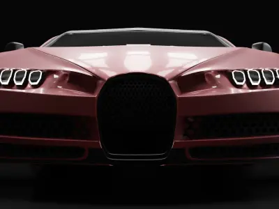 Bugatti Chiron 3D model