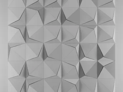 3d panel 01 Low-poly 3D model