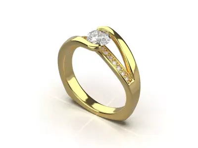 ring code 214 3D print model
