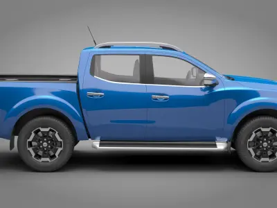 2020 Nissan Navara Double Cab 3D model