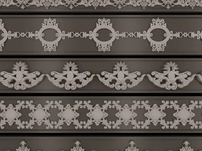 Ornament 16 3D model purchase
