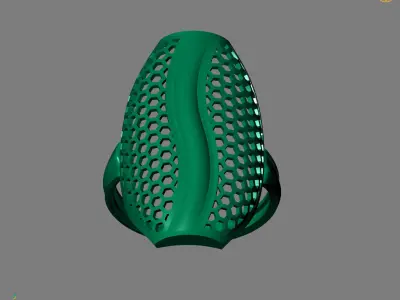 Women Plain Ring Ready STL Models Womens Ring 3d models 3D print model 22