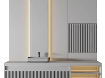 Luxury Bathroom 114 3D model