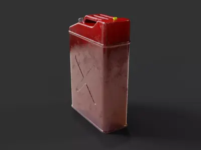 Gallon bottle 3D model