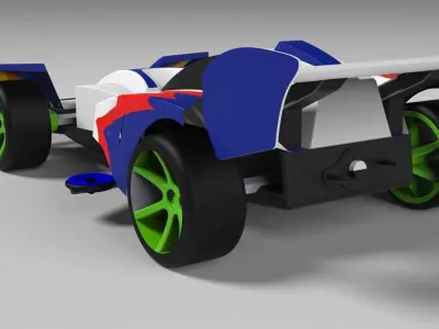 TOY CAR PLAYMOBILE 3D print model