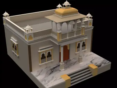 indian place  3D model