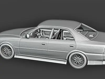 toyota chaser 3D print model