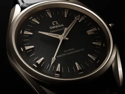 Luxury Watch Rigged 3D Model 3D model