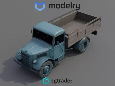 4x4 truck 3D model from CGTrader