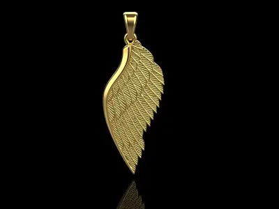 Angel Wing Pendant N5 3D print model