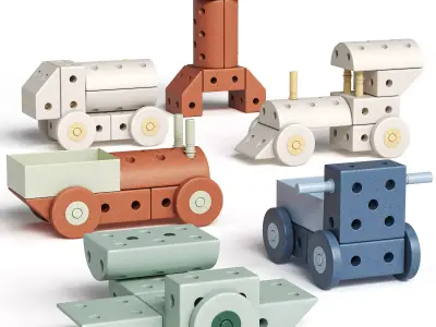 Toys by MODU 3D model