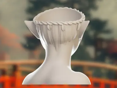 Fantasy and Tradition Plant Pots - For 3D Print 3D print model