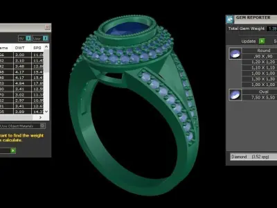 ring code 65 3D print model