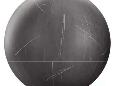 Luxury Dark Gray Marble Wall  Floor Tiles 3D Model  Texture