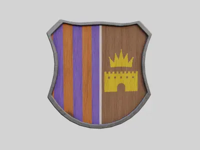 Coat Of Arms Collection 4 Low-poly 3D model