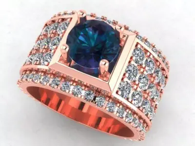 cute ring 7 3D print model