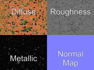 Minimalist Vertical Slat Rails Plant Holder model pack Low-poly 3D model