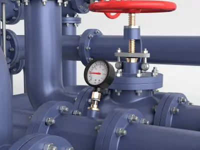 Pipe Assembly Pack  3D model purchase