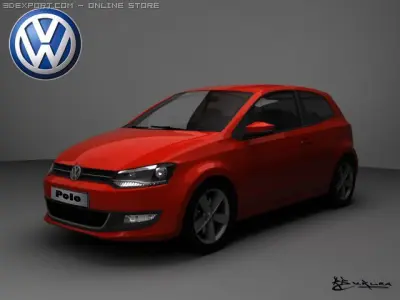 Volkswagen Polo 2010 Pack  3D model