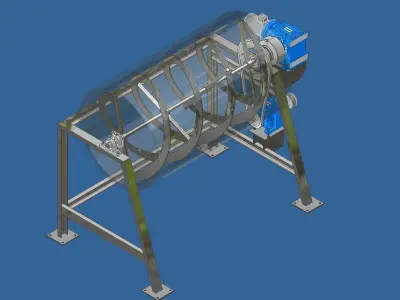 Compost Mixer 3D print model