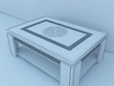 Moroccan Table 3D model